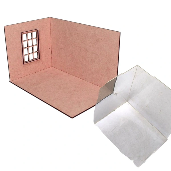 DIY Room Box/ Miniature Room Box:B8 - Open Room Box, Open Room Box- Without Acrylic