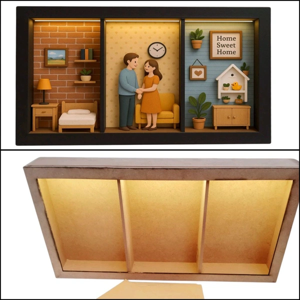 Long Horizontal Mdf Shadow Box - 24/12/3"