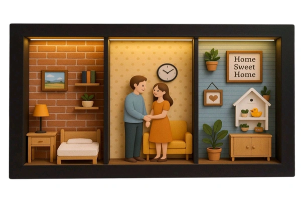 Long Horizontal Mdf Shadow Box - 24/12/3"