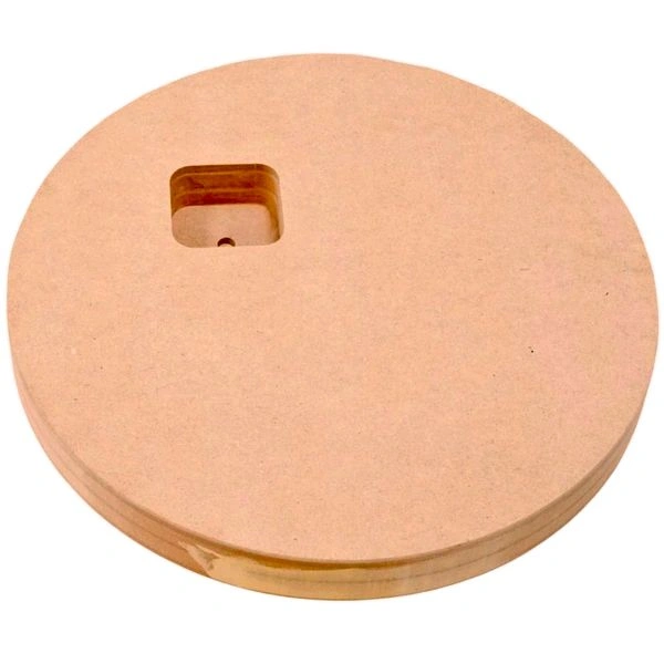 Geode/ Agate Flower Preservation Mdf Clock Base - 16 Inch, 24mm