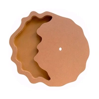 Geode/ Agate Flower Preservation Mdf Clock Base - 18", 40mm
