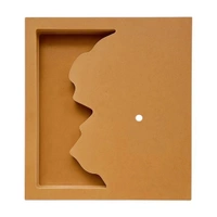 Geode/ Agate Flower Preservation Mdf Clock Base - 18inch, 24mm