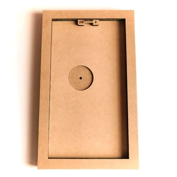 Geode/ Agate Flower Preservation Mdf Clock Base - 18inch, 24mm