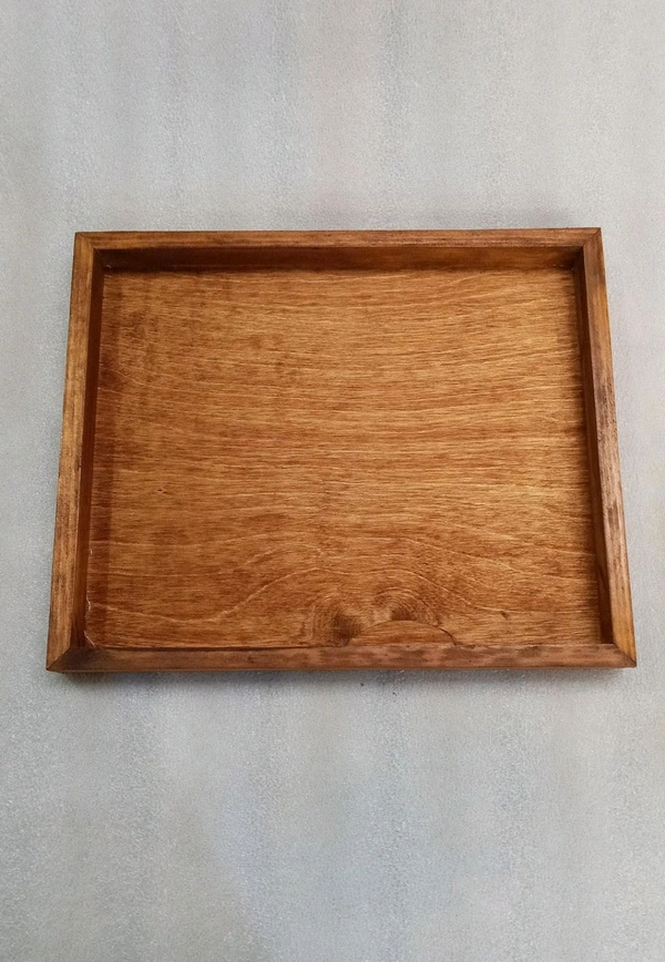 Walnut Finish Wooden Preservation Frame - 8/8 Inch