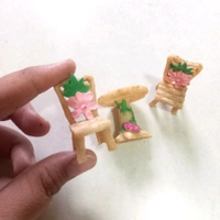 Miniature Chair Table Set Of 3 - 2 Sets
