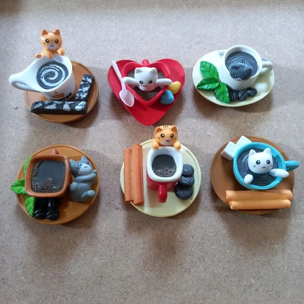 Cute Miniature Fridge Magnet-6 Pcs Set - 5 Sets