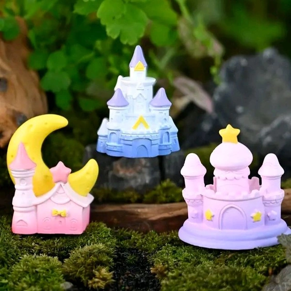 Miniature Fairy Castle -3 Pcs - All 3