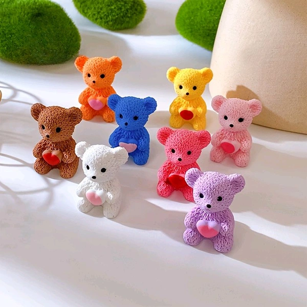 Miniature Teddy Bear 4 Pc