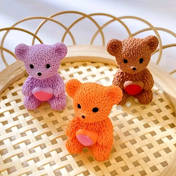 Miniature Teddy Bear 4 Pc