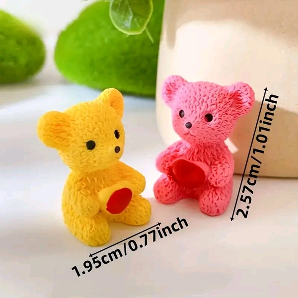 Miniature Teddy Bear 4 Pc