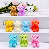 Miniature Teddy Bear 4 Pc - 1.5/1.25 Inch