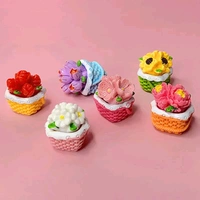 Miniature Flower Basket-3 Pc