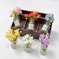 Miniature Good Luck Flower Vase-3 Pcs - 2.5 Inch Height