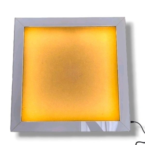 MDF Shadow Box With White Acrylic Front - 6/6/3 Inches