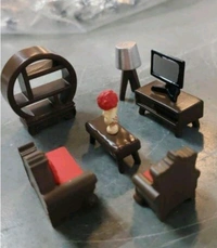 Miniature Living Room Set