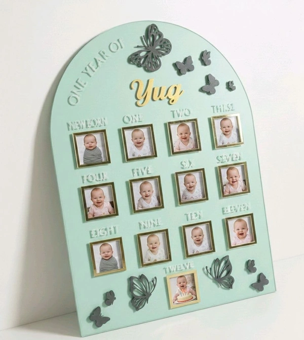 Baby One Year Birth Frame