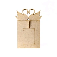 Swan Couple Mdf Photo Fridge Magnet - 5 pcs