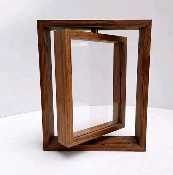 Teakwood Rotating Frame With Cover