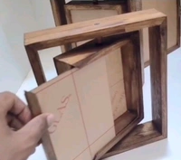 Teakwood Rotating Frame With Cover