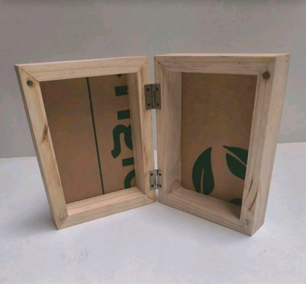 Pinewood Book Frame / Pinewood Floating Frame - 8/6/3" each side