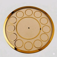 Baby Photo Clock Mdf Acrylic Base - 16 Inch