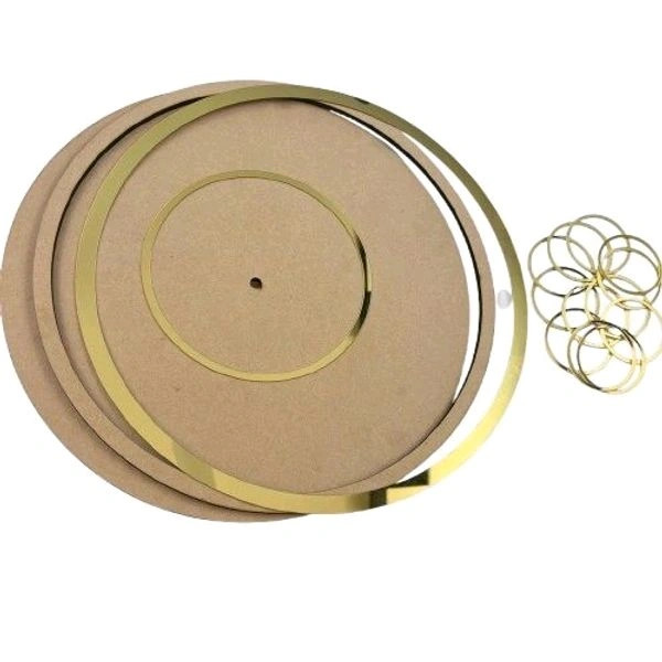 Baby Photo Clock Mdf Acrylic Base - 16 Inch