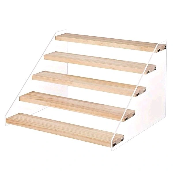 5 Tier Multi Purpose Product Display Stand/ Display Rack / Counter Product Riser