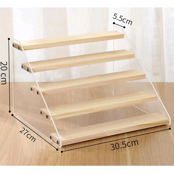 5 Tier Multi Purpose Product Display Stand/ Display Rack / Counter Product Riser