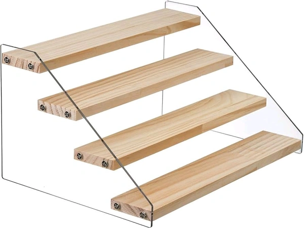 4 Tier Multi Purpose Product Display Rack / Counter Product Riser