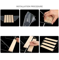 4 Tier Multi Purpose Product Display Rack / Counter Product Riser