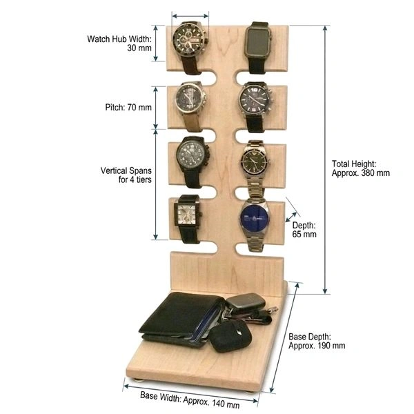 Watch Display Stand/ Watches Display Rack - 12 mm