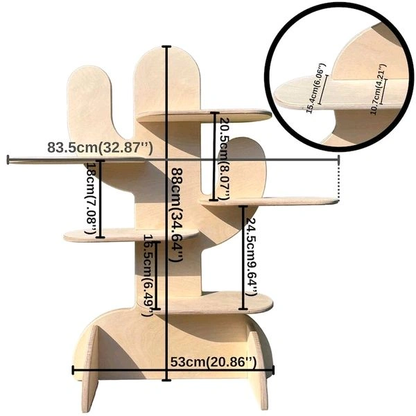 Cactus Pop-up Market Display / Product Display Shelves / Stand Alone Shelf / Market Stall / Craft Fair Display Stand