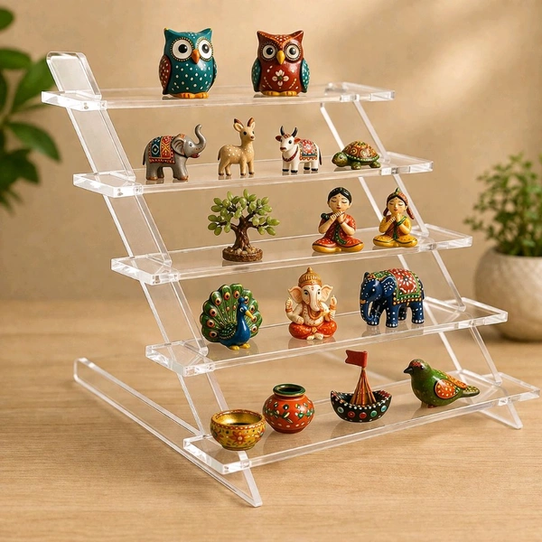 Acrylic Staircase Display Stand