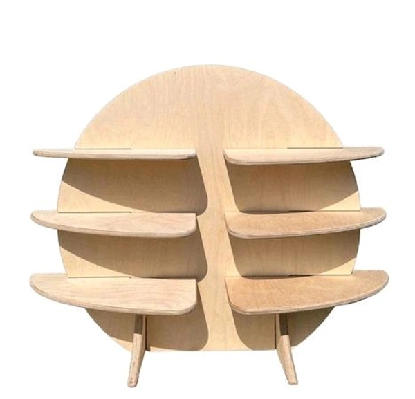 Round Pop-up Market Display / Product Display Shelves / Stand Alone Shelf / Market Stall / Craft Fair Display Stand
