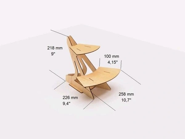Round Display Stand Shelves - Set of 3