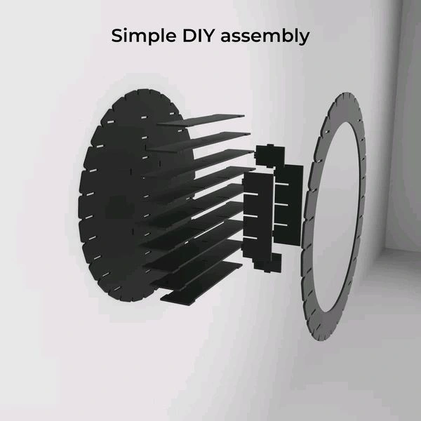 Model Hot wheels round Display Stand/ Car Display Stand/ Car Display Rack