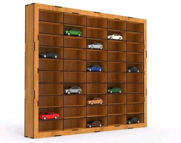 Wooden Car Display Stand/ Car Display Rack