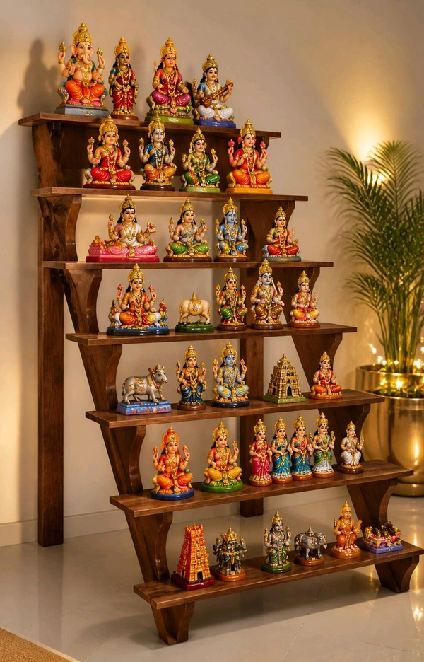 7 Step golu padi stand 4 feet wide