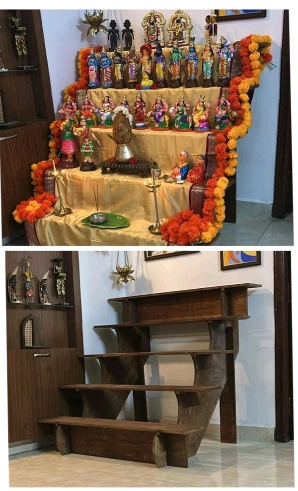 5 Step Golu padi stand 4 Feet width