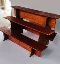 3 Step Golu padi stand -4 Feet width