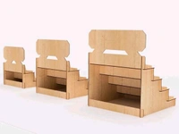 Combo Tiered Display Stand - Set Of 3