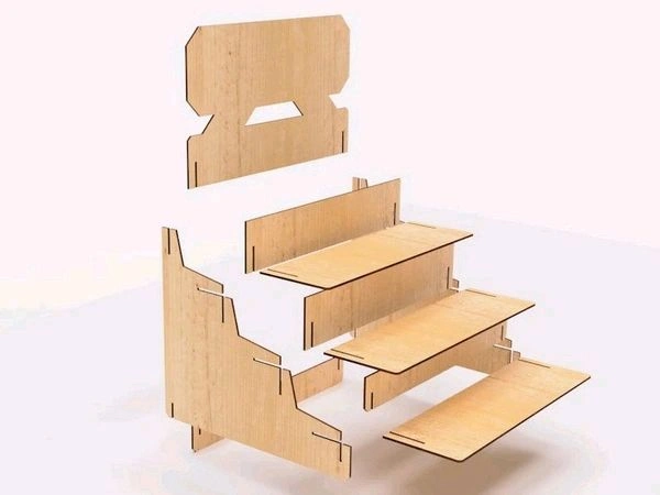 Combo Tiered Display Stand - Set Of 3
