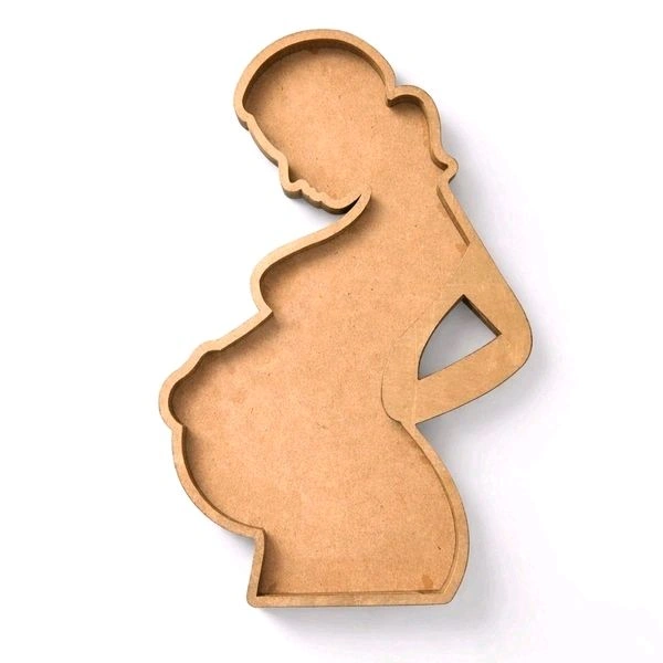 Motherhood Mom-to-be Resin Base - 20", Mdf Only