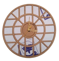 Miniature Memories Clock Shadow Box - 16 Inch diameter