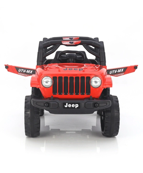 STC Battery Operated Ride On Jeep With Remote Control - L 82 x B 40 x H 42 cm, Blue