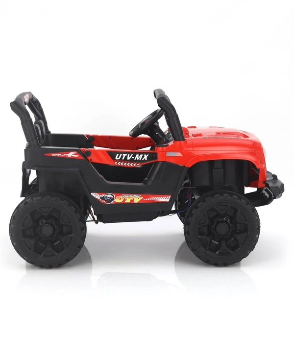 STC Battery Operated Ride On Jeep With Remote Control - L 82 x B 40 x H 42 cm, Blue