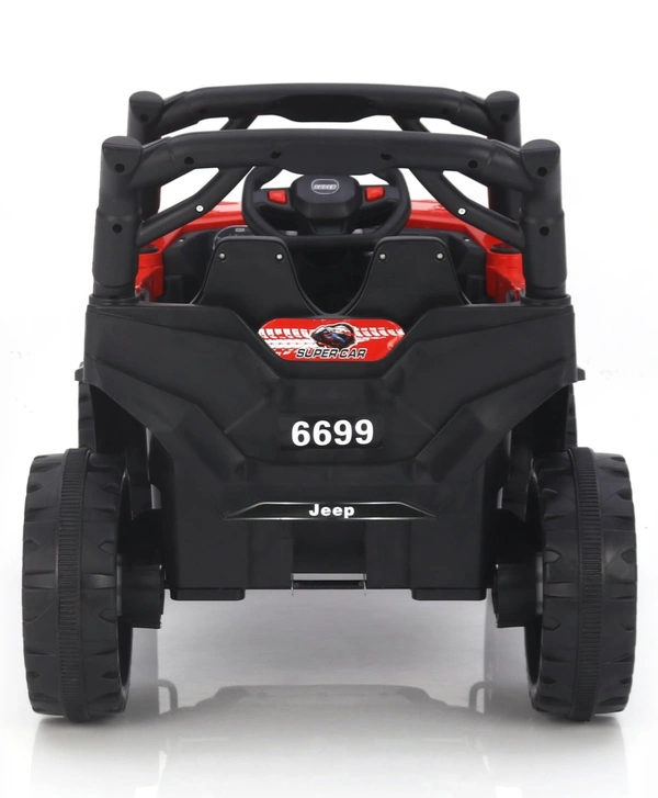 STC Battery Operated Ride On Jeep With Remote Control - L 82 x B 40 x H 42 cm, Blue