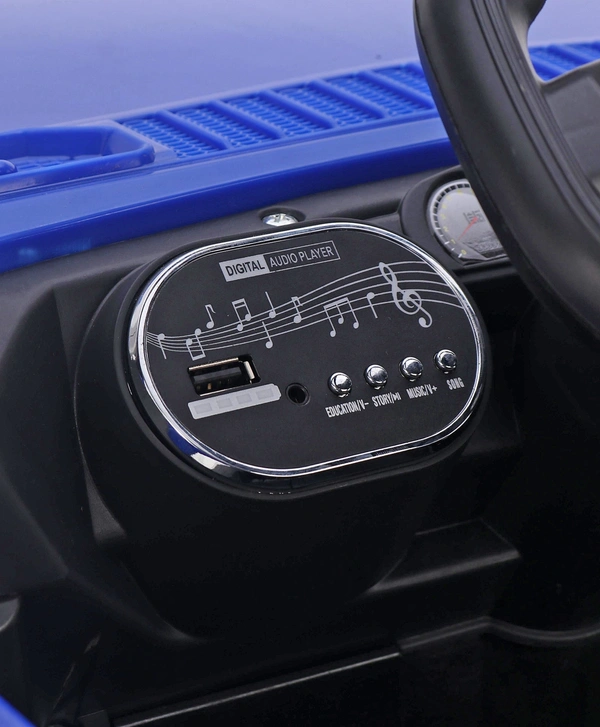 STC Battery Operated Ride On Jeep With Remote Control - L 82 x B 40 x H 42 cm, Blue
