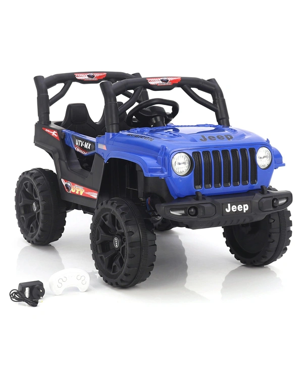 STC Battery Operated Ride On Jeep With Remote Control - L 82 x B 40 x H 42 cm, Red