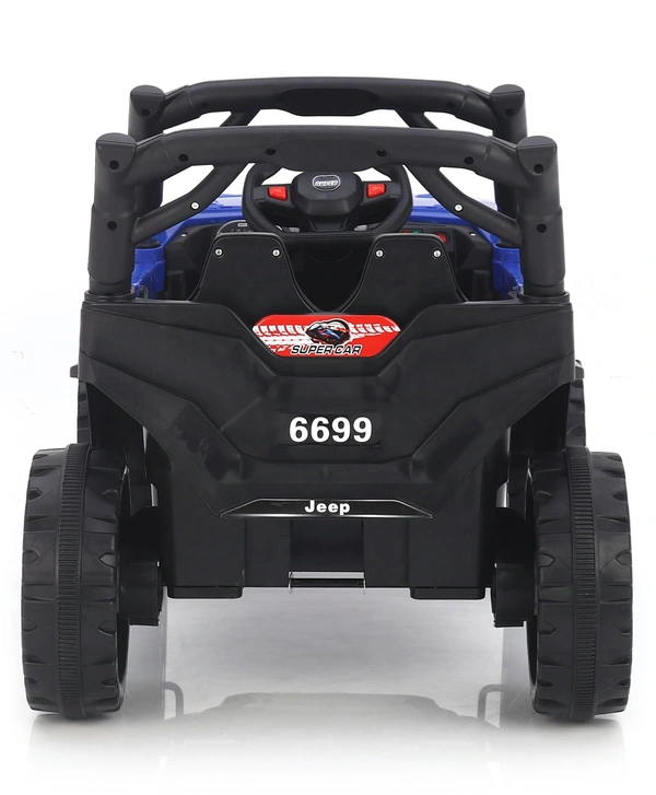 STC Battery Operated Ride On Jeep With Remote Control - L 82 x B 40 x H 42 cm, Red